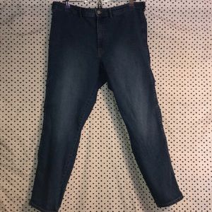 dark wash skinny jeans